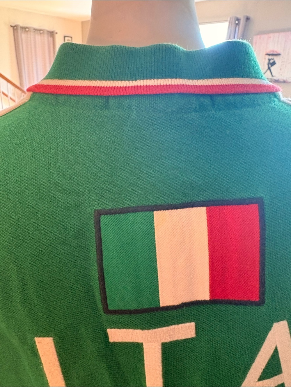 Polo by Ralph Lauren Green Italy Logo Polo Shirt - Picture 7 of 9